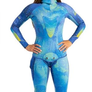 Waihana WOMEN'S KAJIKI 3.5MM HOODED WETSUIT NWT - Large